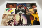 Set of 9 Early 1980's HIts 45 Records with Sleeves Prince Madonna More