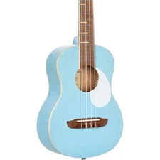 Ortega RUGA Gaucho Series Tenor Ukulele, Sky Blue w/ Gig Bag