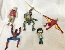 Action Figures Ventriloquist Spiderman Ben Ten Jetray PJ Masks Romeo Donatello