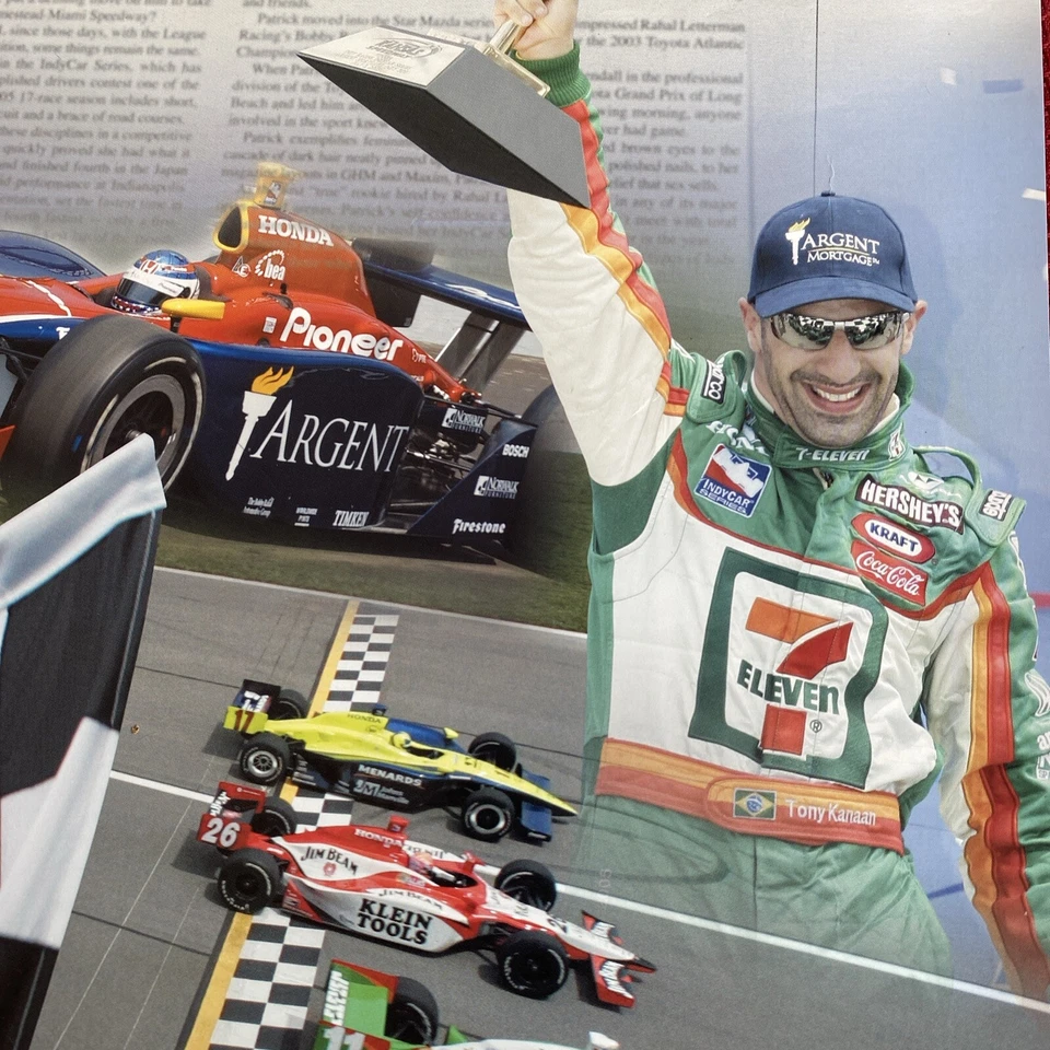 Indy Racing League 2005  Kansas Speedway Poster  - Image 4 of 4