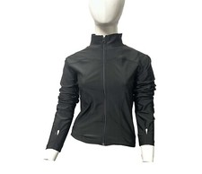 Womens Running Jacket Slim Fit Gym Tops Light Long Sleeve Zip Sports Jackets UK
