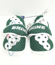 Brine Triumph II (2) Ventilator Chill Lacrosse Arm Pads, Forest Green, Large