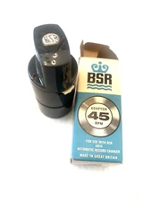 45 RPM VINYL RECORD CHANGER SPINDLE STACKING ADAPTER FOR BSR  UA15 420S GRAY NOS