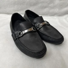 Cole Naan Mens 10 M C11835 Black Slip On Loafers Have Some Wear See Photos