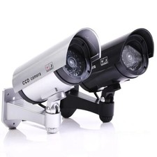 Fake Camera Outdoor Dummy Camera Simulation Indoor Bullet Led Light Monitor