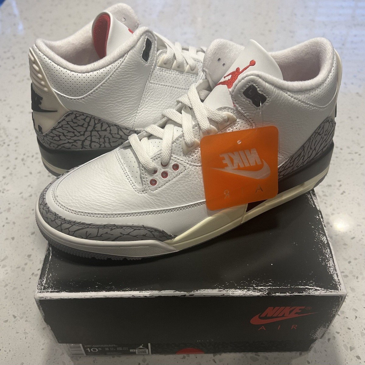 Size 13 - Jordan 3 Retro “White Cement Reimagined” BRAND NEW SHIPS