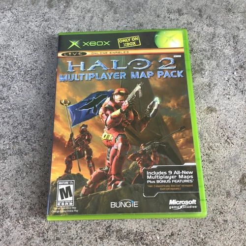 Halo 2 Multiplayer Map Pack (Xbox, 2005) CIB W/ Manual