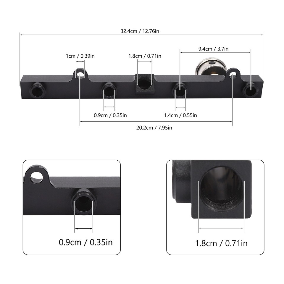 Aluminum K Series Fuel Rail Kit For Honda Acura K20 K24 K Swap Civic