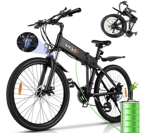 e Bike 21Speed Electric Bicycle Adults 