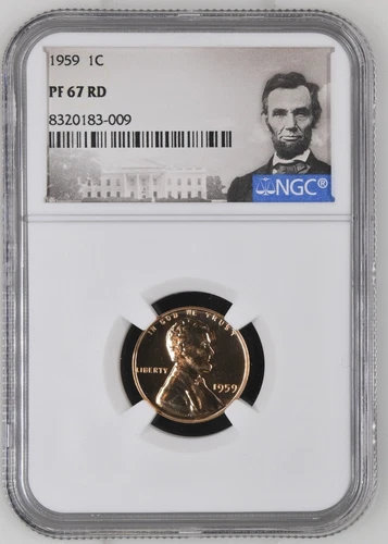 1959 Lincoln Cent C NGC PF67 RD