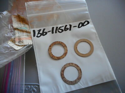 NOS Yamaha DT125 MX125 TY175 YZ125 YZ175 QTY3 Crank Shim OEM 136-11561-00-03
