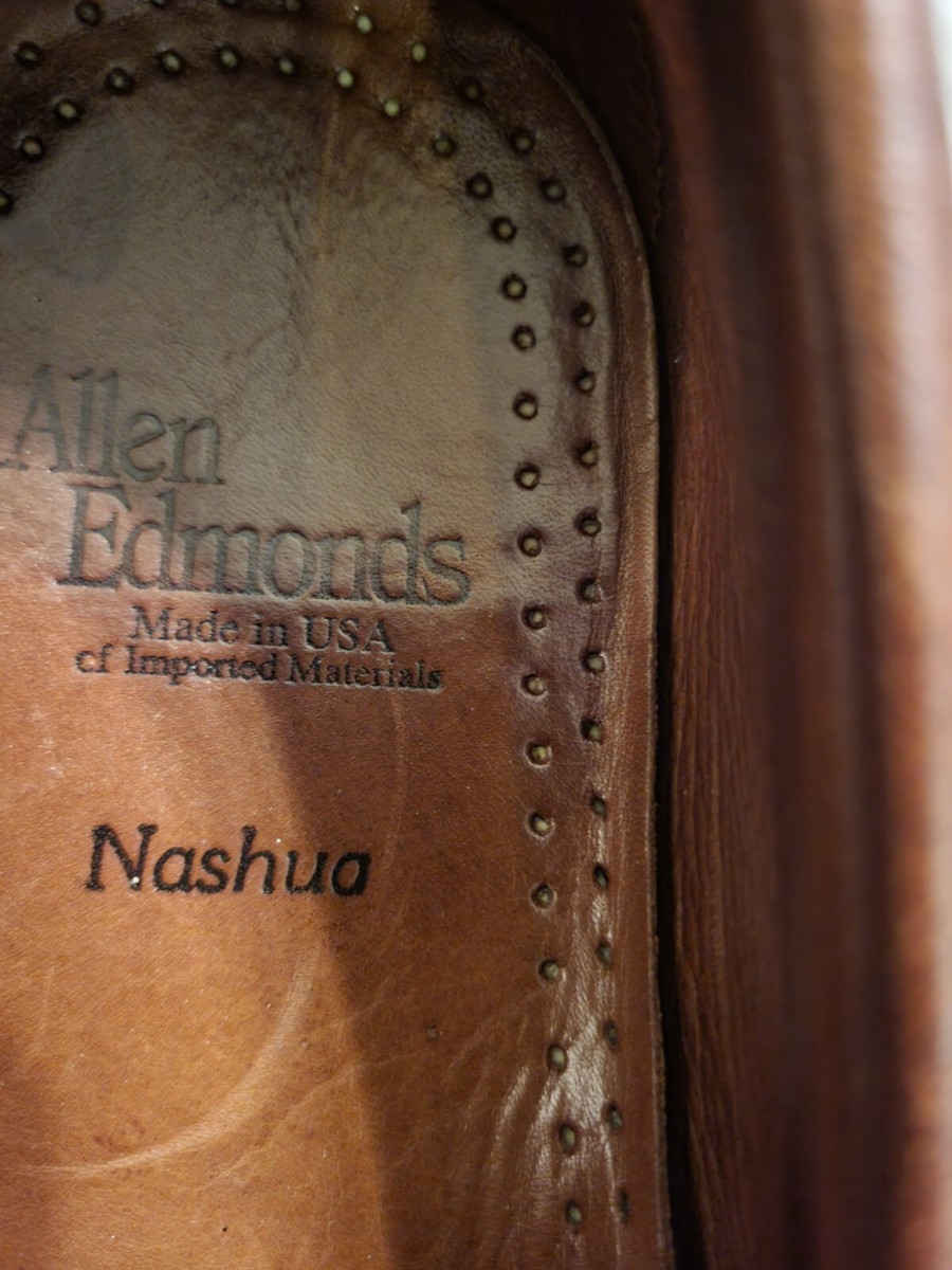 Allen Edmonds leather Kiltie slip on loafers dress shoes size 8.5 3E wide EEE Allen Edmonds leather Kiltie slip on loafers dress shoes  main image 2