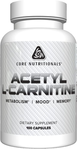 The Vitamin Shoppe Acetyl L-Carnitine 500 mg 240 Capsules Brain Health  Energy