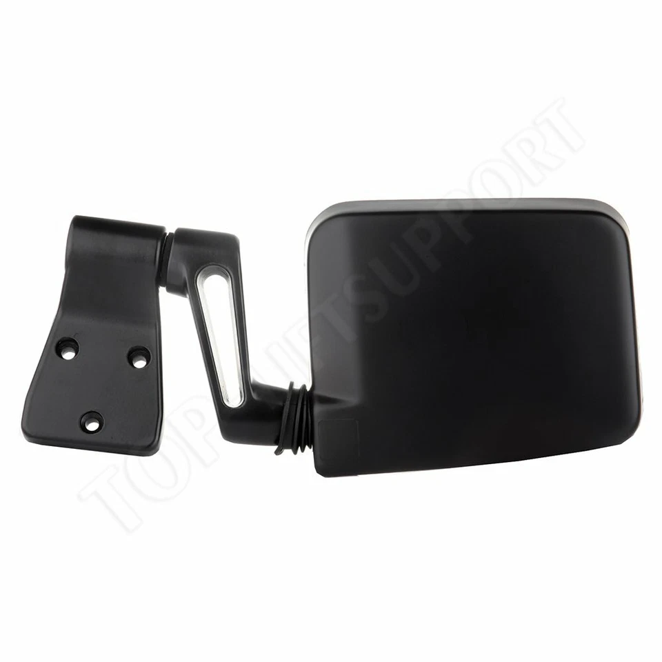 Driver+Passenger Manual Side View Mirrors For 1987-2002 Jeep Wrangler Truck Pair Foto 3 de 4
