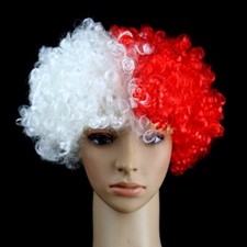 Polish World Cup, Polish Flag, Polish Pride Wig