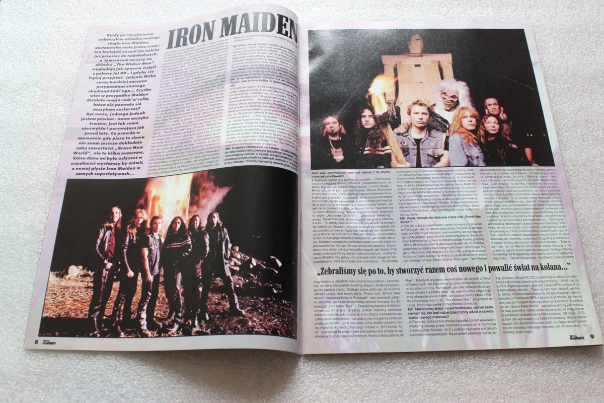 Metal Hammer 6/2000 Iron Maiden, Ozzy, King Diamond, Behemoth, Pearl Jam