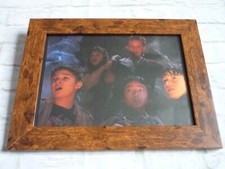 Framed a4 Goonies 1985 Cast Poster lobby card mouth Data Corey Feldman scary