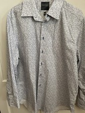 madison slim fit men shirt size large