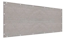 5ft Tall Windscreen Privacy Fence Screen Shade Cover Porch Balcony Railing Smoke