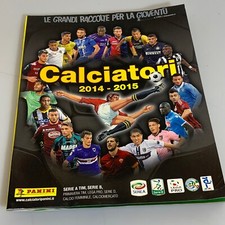 2014-2015 Panini Footballers Album Empty with 6 Free Newsstand Figures