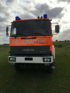 Iveco 4x4 160 30 Fire Engine Crew Cab 7 Seater Overland Expedition Camper Ebay