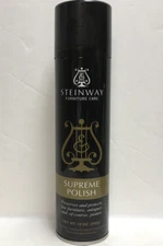 Steinway Furniture Care SUPREME POLISH 12 oz Preserves Antiques Pianos Furniture