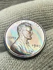 1909 Philadelphia Mint Copper Lincoln Lustr BU+++++++Wheat Cent High Grade Toned