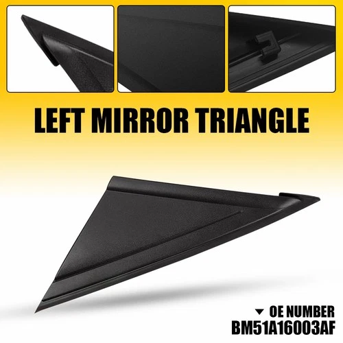 Left Driver Side Fender Window Mirror Corner Molding For 2012-2018 Ford Focus