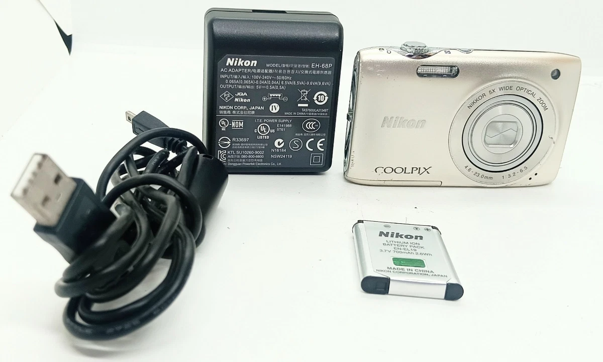 Nikon COOLPIX Nikon Coolpix S3100 Digital Cameras for sale | eBay
