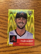 2022 Topps Chrome Platinum Yellow Ray Wave /250 - Tyler Gilbert RC  Diamondbacks