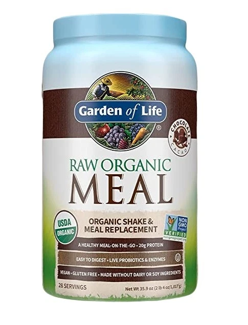 Garden of Life RAW Organic Meal, Chocolate Cacao - 1017g (93,56 EUR/kg)