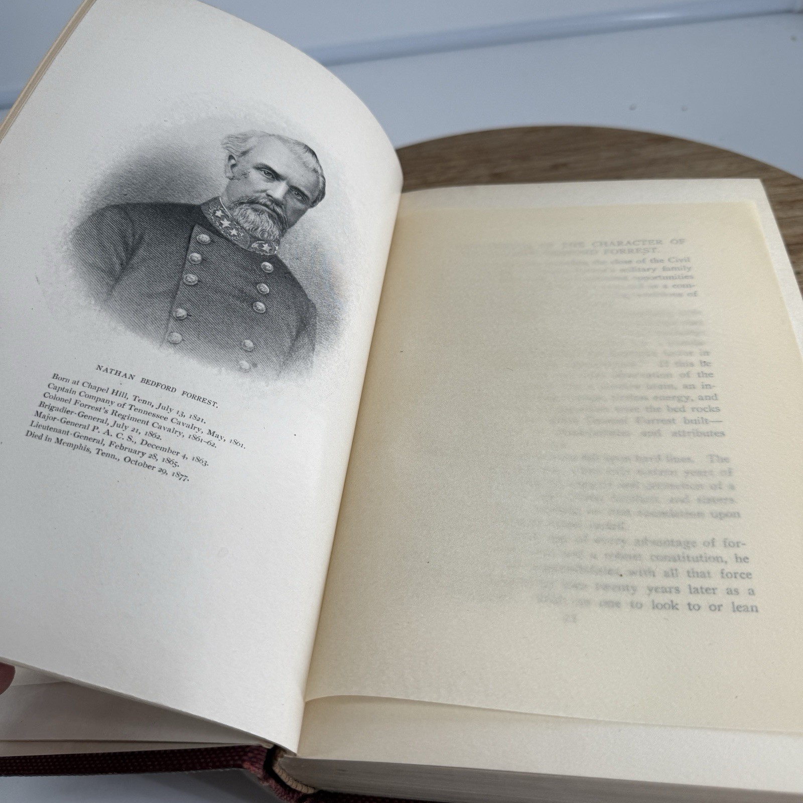 THE ARTILLERY OF NATHAN BEDFORD FORREST'S CAVALRY 1909 First Edition Civil War