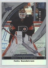 2021 Upper Deck Extended Series Trilogy Rookies /999 Common Felix Sandstrom 5ya