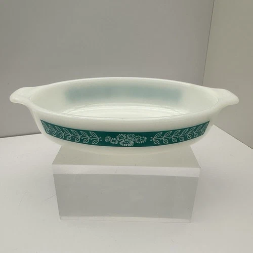 Vtg Pyrex Teal “Revel” Pixie Au Gratin 10oz Casserole Dish Rare HTF Corning Ware
