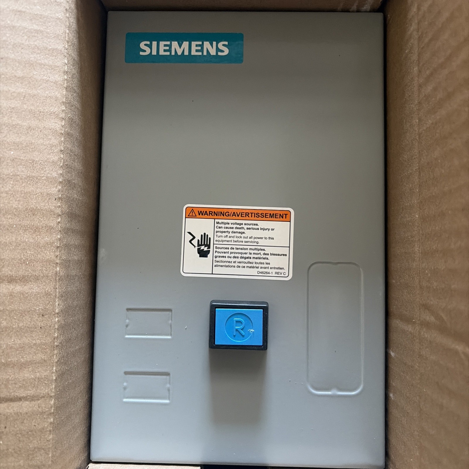 SIEMENS Heavy Duty Motor Starter, Solid State Overload, Auto/Manual Reset, Open