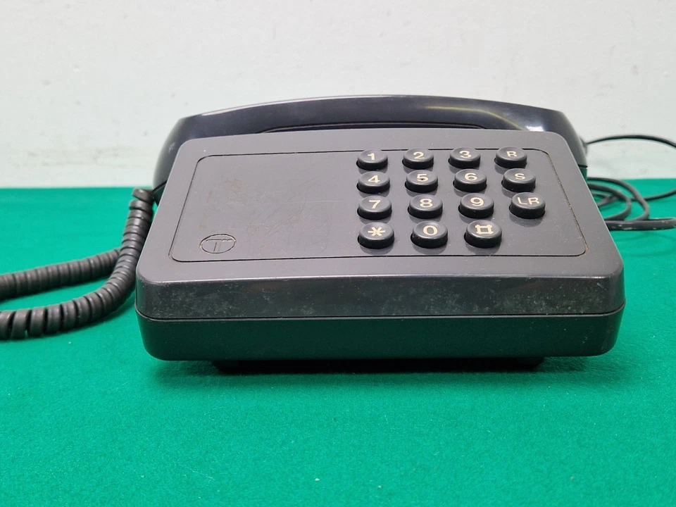 Retro Dark Grey Tribune for BT British Telecom 9802AR Telephone - Image 2 of 4