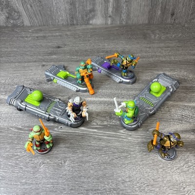 Legends Of Akedo TMNT Figures Raphael Leonardo Michelangelo Donatello Shredder