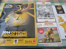 Tour de France 2014 Souvenir pack 2013 dvd plus book and maps
