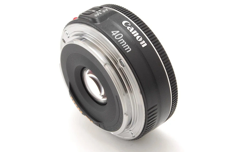 [Near MINT] Canon EF 40mm f2.8 STM Macro Black AF Pancake Lens For EF From JAPAN - Image 4 of 4