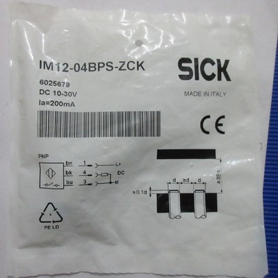 Neu SICK NÄHERUNGSSENSOR IM12-04BPS-ZCK KOSTENLOSER VERSAND