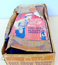 MATTEL FAST DRAW TARGET 1959 OUTDRAW THE OUTLAW 674 WITH BOX
