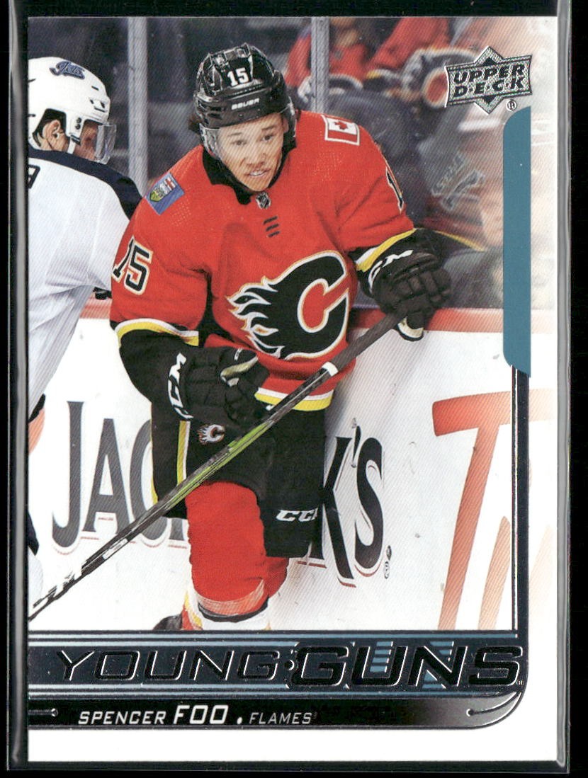 2018-19 Upper Deck Spencer Foo RC #470 Calgary Flames