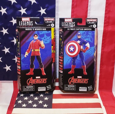 Marvel Legends Series Ultimate Captain America & Wonder Man Action Figures