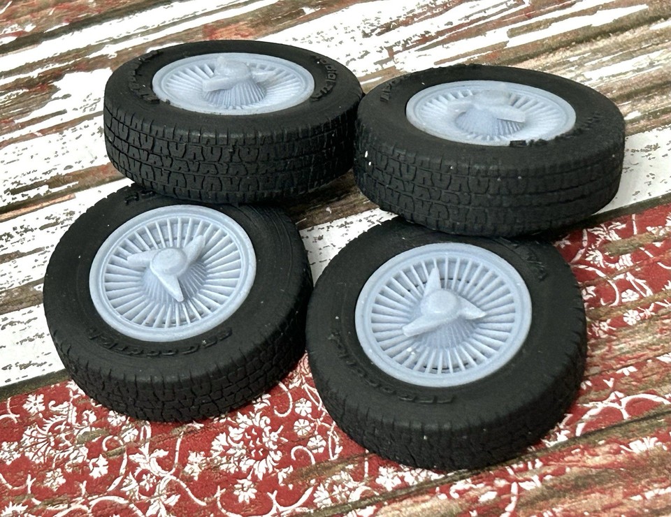 1/24 Scale: 15-inch “1963 Corvette Kelsey Hayes” Resin model car wheels ...