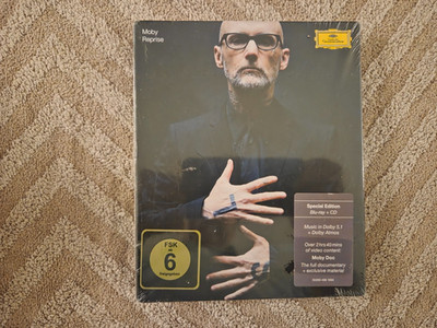 Moby 2021 ''Reprise'' (CD+Blu-ray Audio+Blu-ray Video)