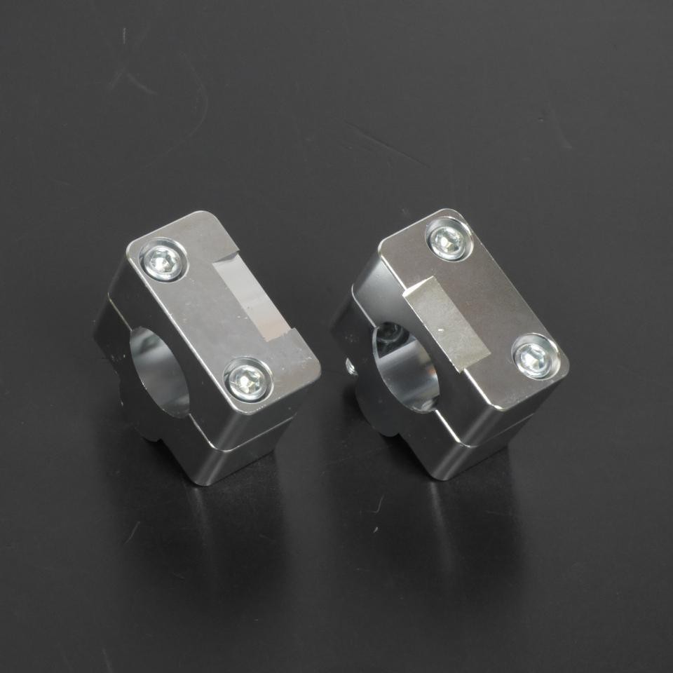 Pontet de guidon Replay de 22 à 28 mm couleur argent pour un confort optimal en road trip
