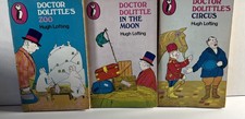 Doctor Dolittle Book Bundle X 3  1960s Hugh Lofting Vgc Vintage