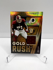Trent Williams 2019 Panini Gold Standard Gold Rush Jersey Patch /199