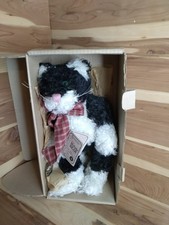 Vintage Boyds Bear Spiro T. Cattington Cat Collectible Plus Stufferd Plaid Paws