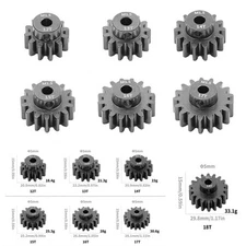1.5 Module 12T-18T Metal Motor Gear Fit For TRAXXAS ARRMA LOSI 5mm Motor Shaft